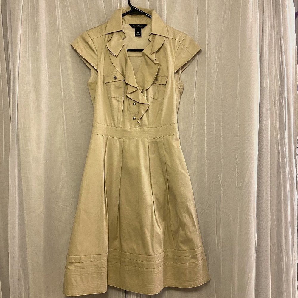 White House Black Market Canvas Dress